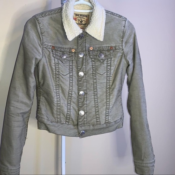 ❌SOLD❌ True Religion, Jean/Cotton Jacket - Picture 4 of 4